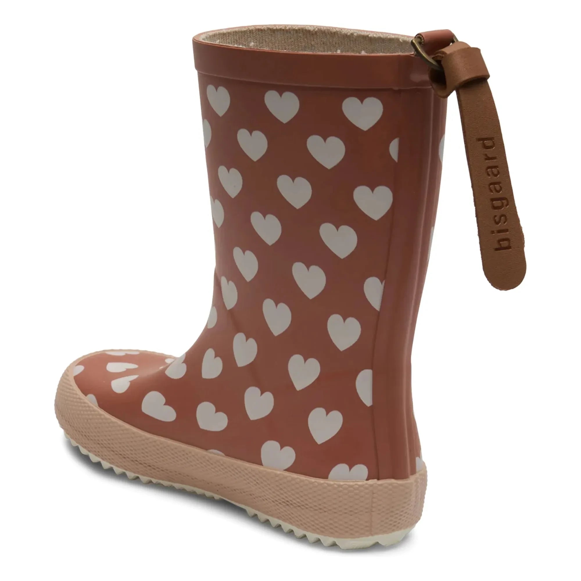bisgaard - Fashion Rain Boots Hearts | Dusty Pink
