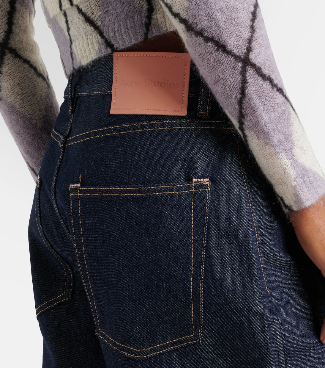 Acne Studios - 1981 mid-rise wide-leg jeans