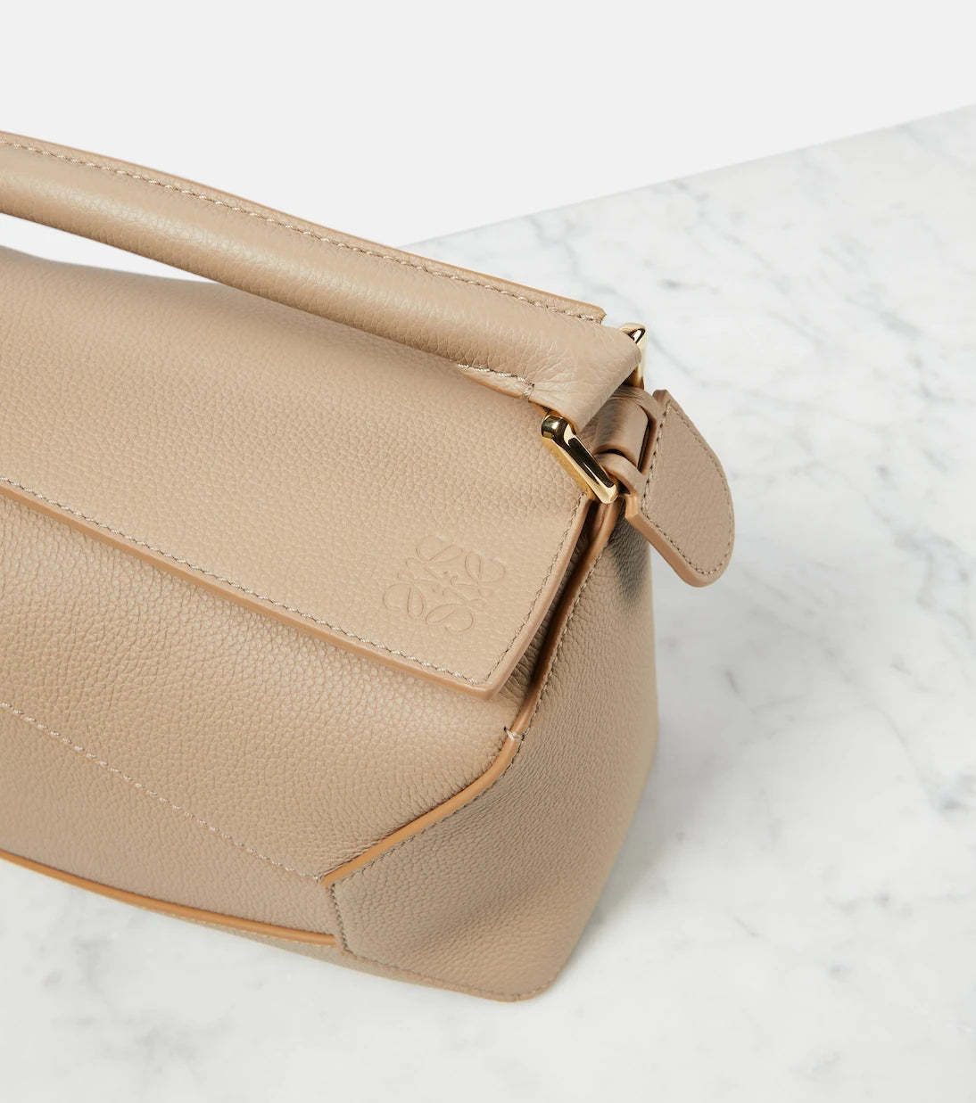 Loewe - Puzzle Edge Küçük deri tote çanta