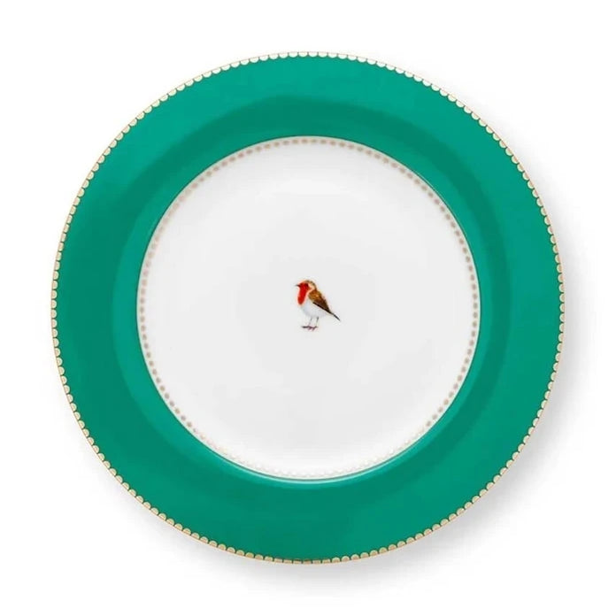 Комплект чинии Pip Studio Love Birds Emerald 17 cm (6 броя)