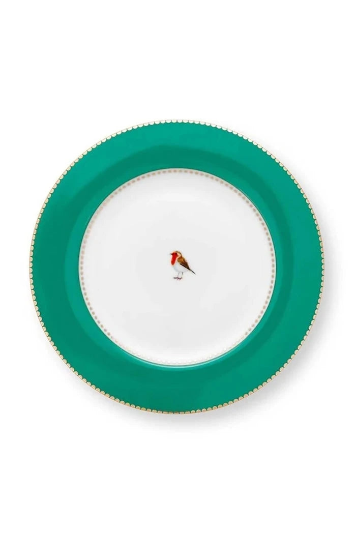 Комплект чинии Pip Studio Love Birds Emerald 17 cm (6 броя)