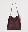 Givenchy Burgundy Medium Leather Day Hobo Bag