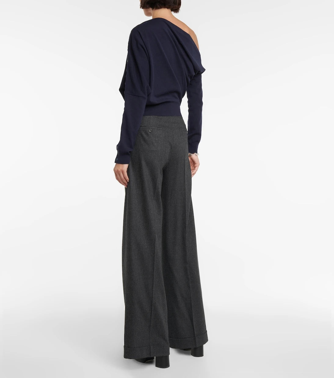 Altuzarra - Cragen one-shoulder wool-blend sweater