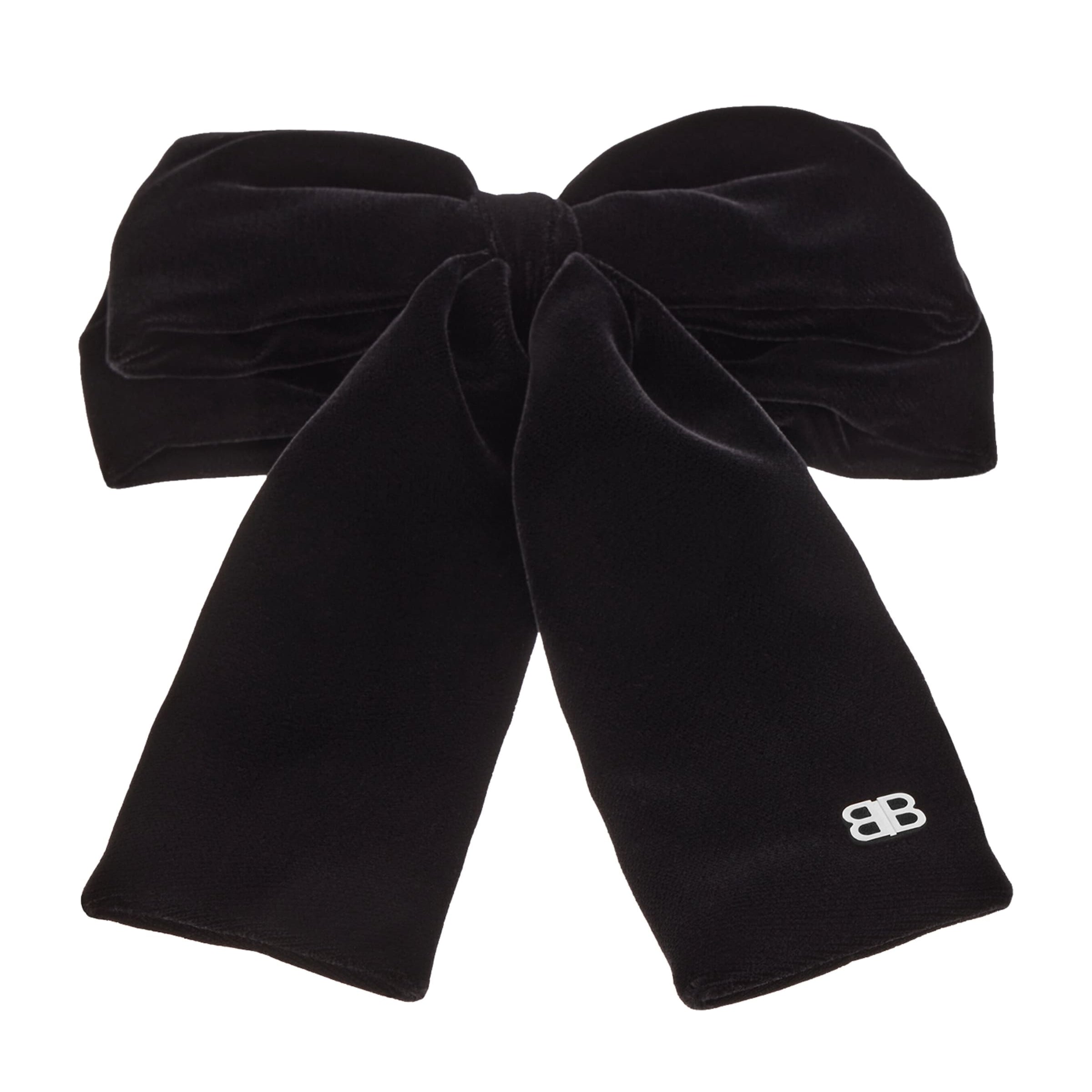 Balenciaga Purple Velvet Holli XXL Hair Bow