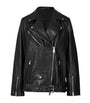 Black Leather Billie Biker Jacket