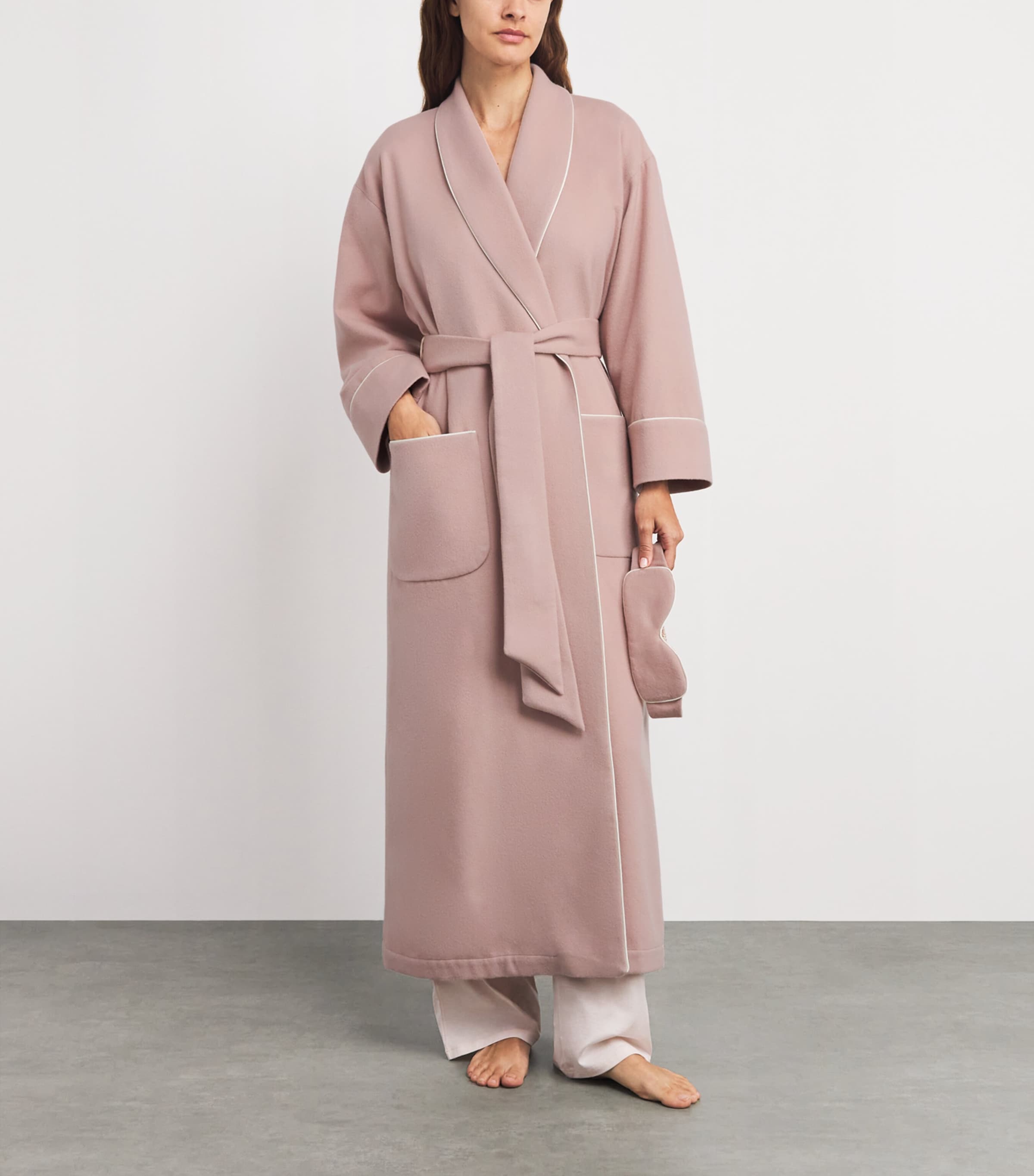 Pink Cashmere Dressing Gown