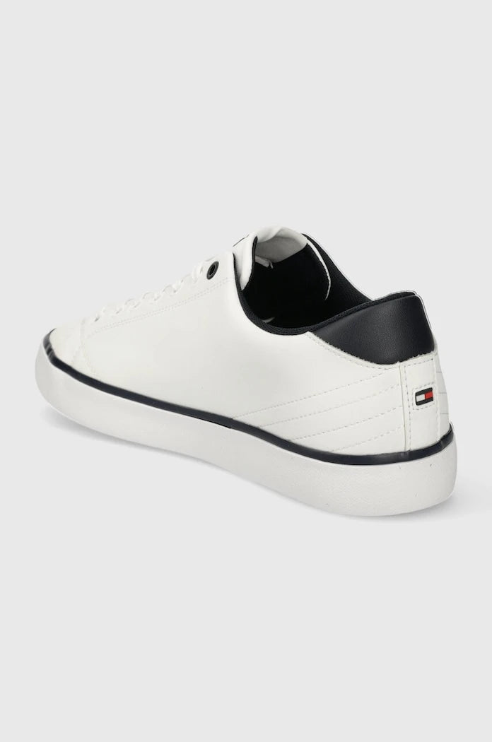 Кожени кецове Tommy Hilfiger TH HI VULC CORE LOW LEATHER ESS
