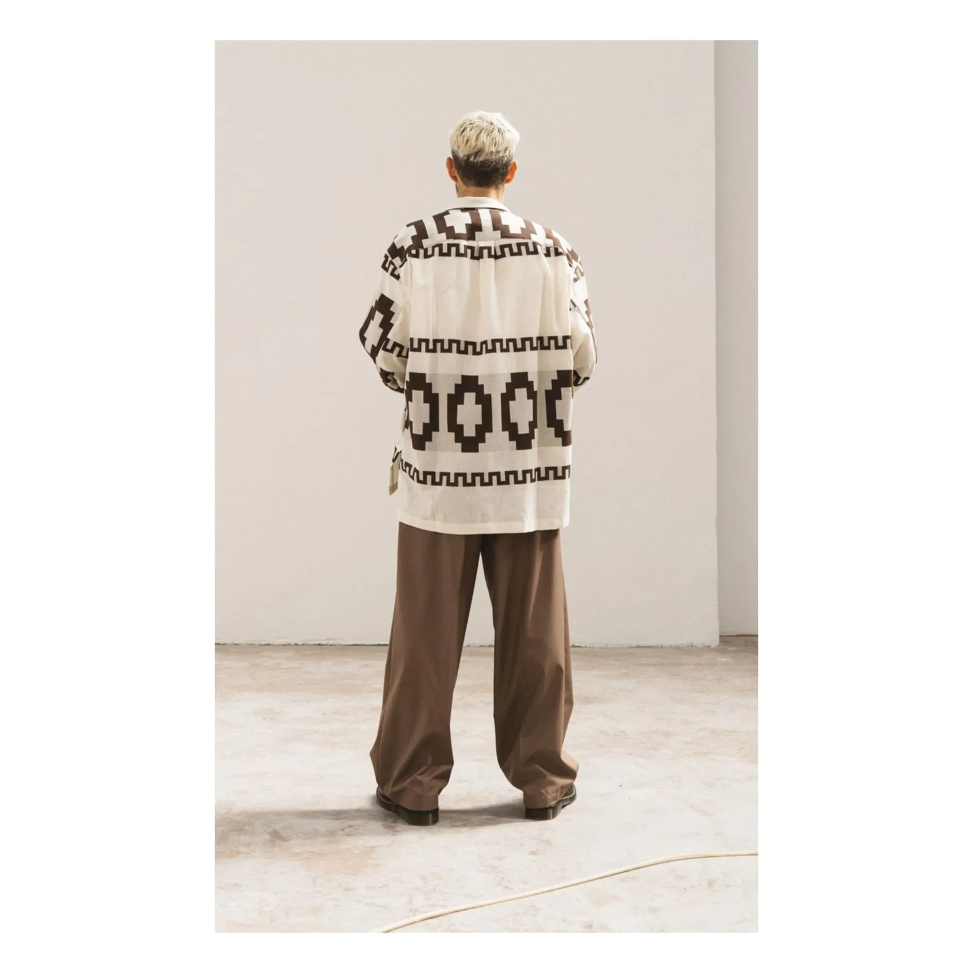 Wooden Store - Hiroko shirt | Brown