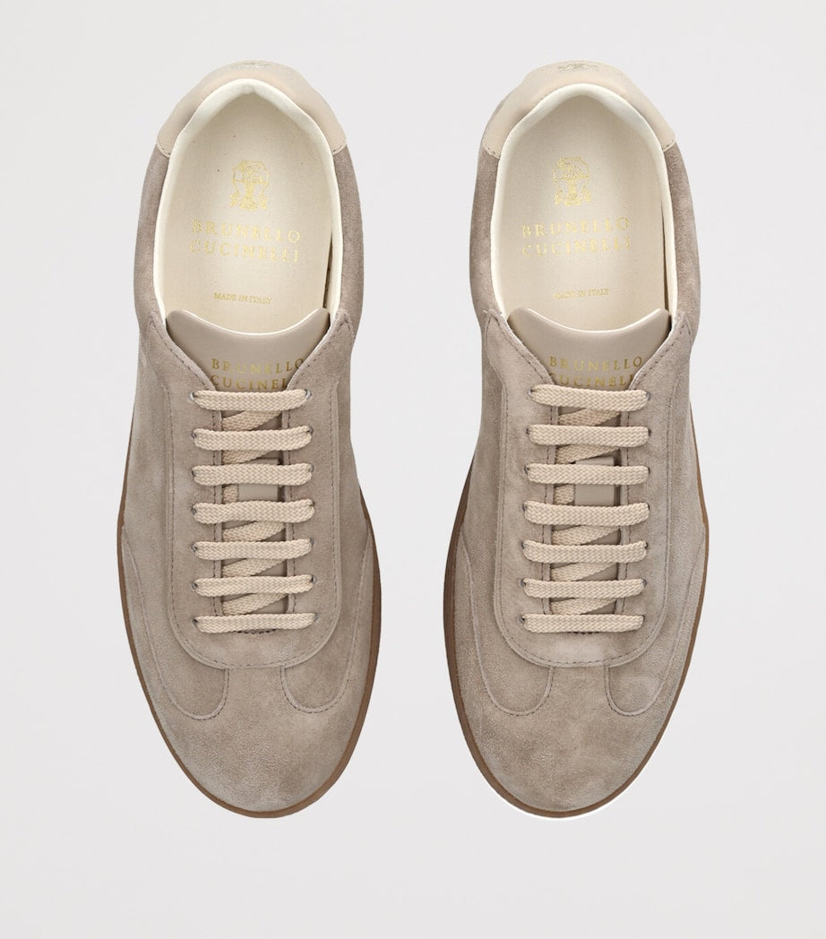 Suede T-Toe Sneakers