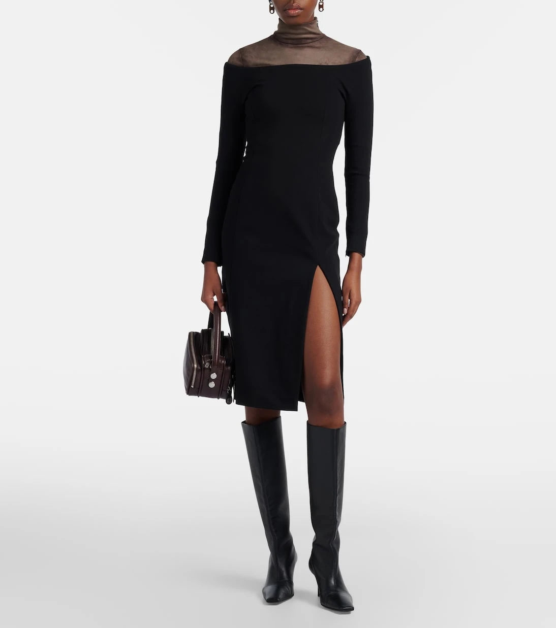 Acne Studios - Off-shoulder midi dress
