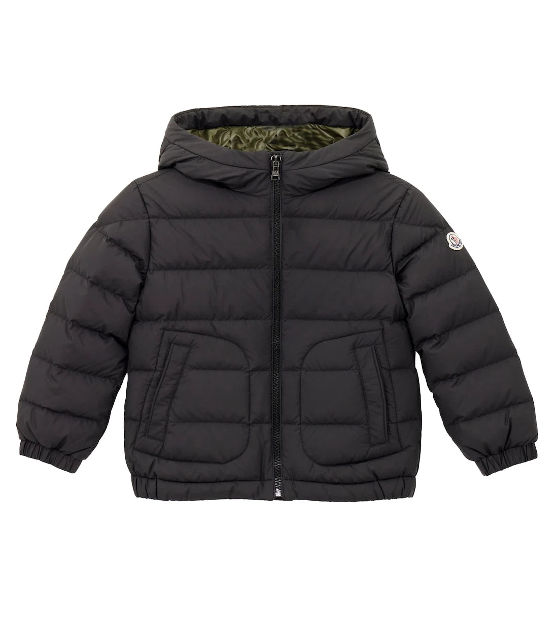 Moncler Enfant - Grecois kapitone kaz tüyü ceket