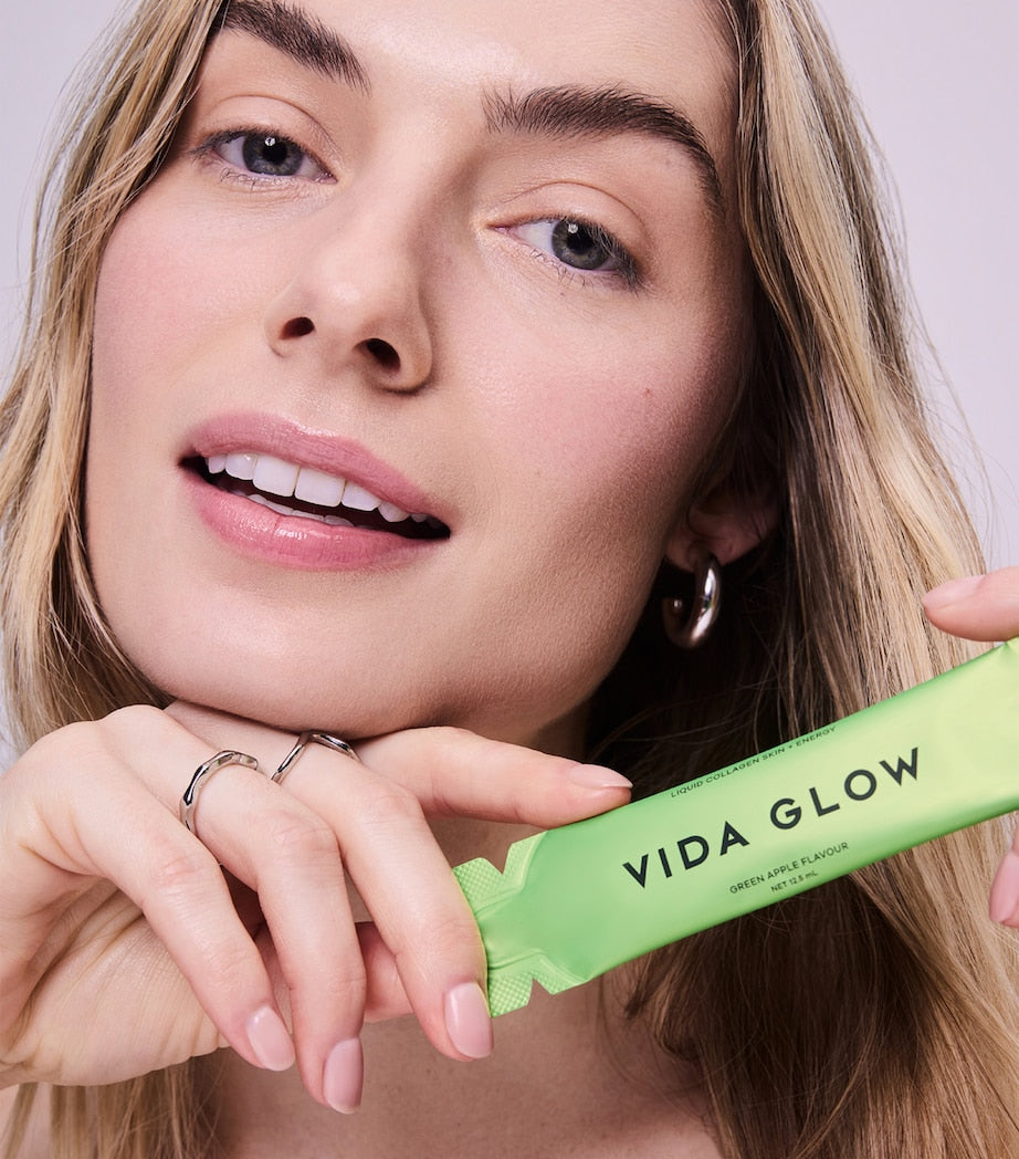 Vida Glow Liquid Collagen Skin + Energy (15 x 12.4ml)