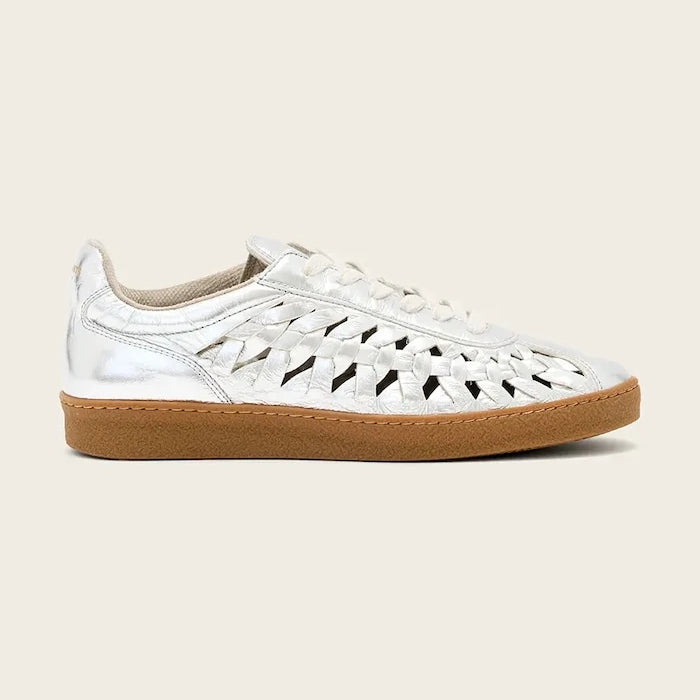 AllSaints Velma Woven Sneaker маратонки дамски от кожа