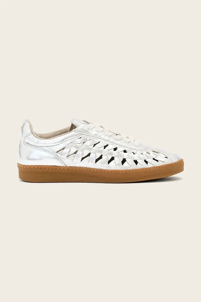 AllSaints Velma Woven Sneaker маратонки дамски от кожа