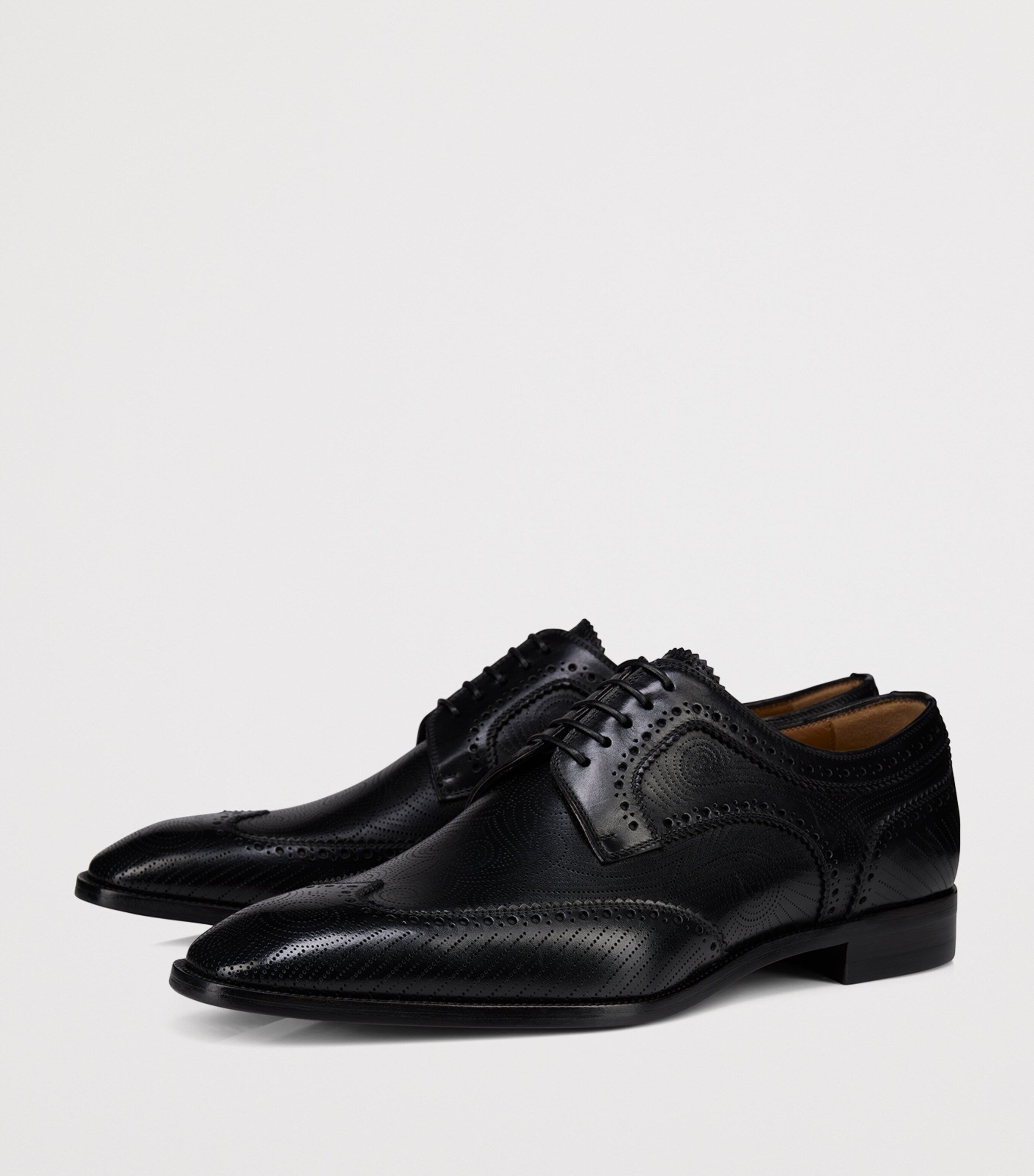 Christian Louboutin Grave Calf Leather Derby Shoes