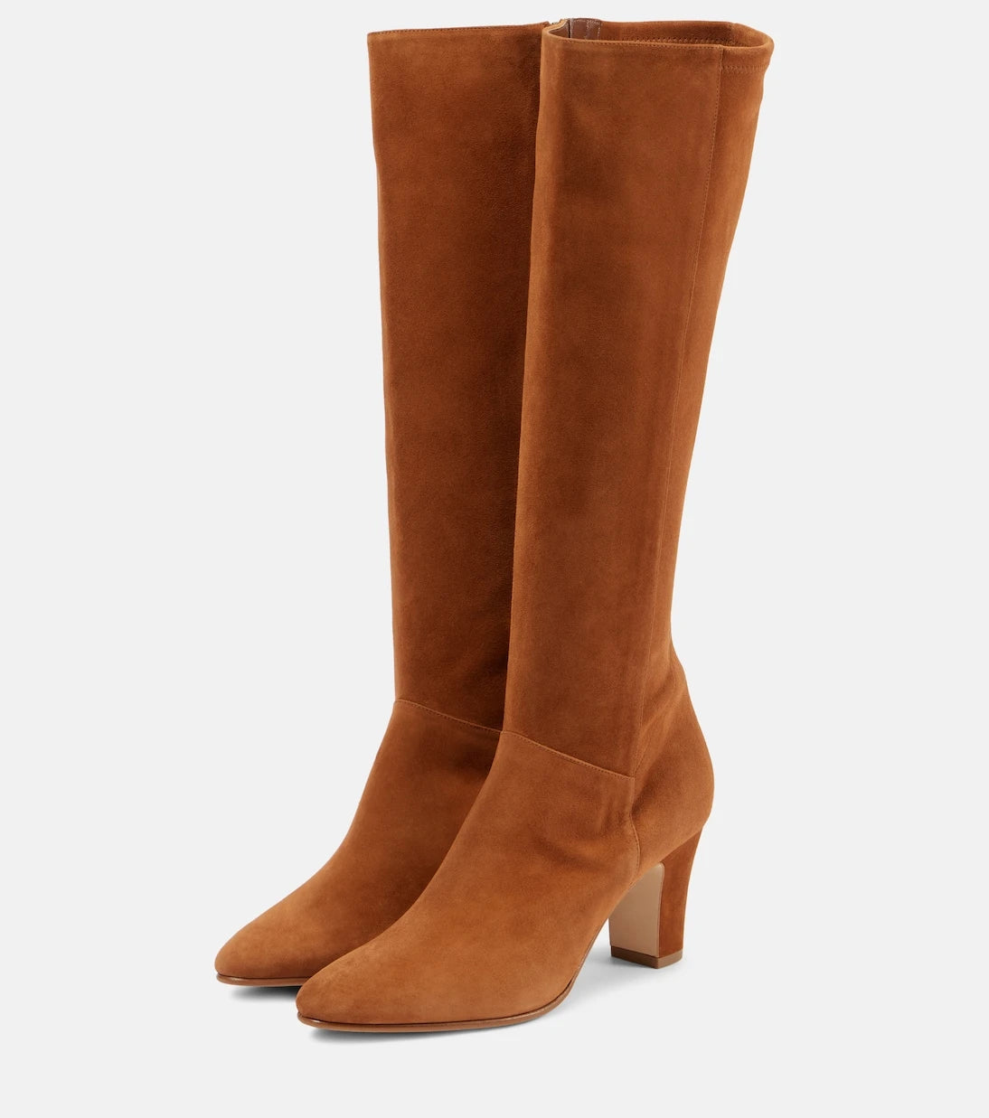 Manolo Blahnik - Pitana suede knee-high boots