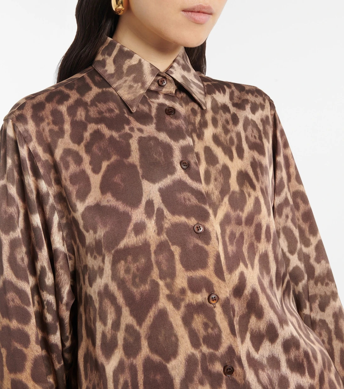 Stella McCartney - Leopard-print shirt