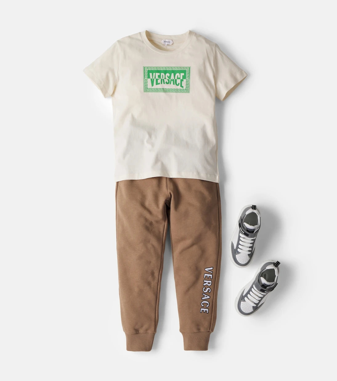 Versace Kids - Logo cotton jersey T-shirt