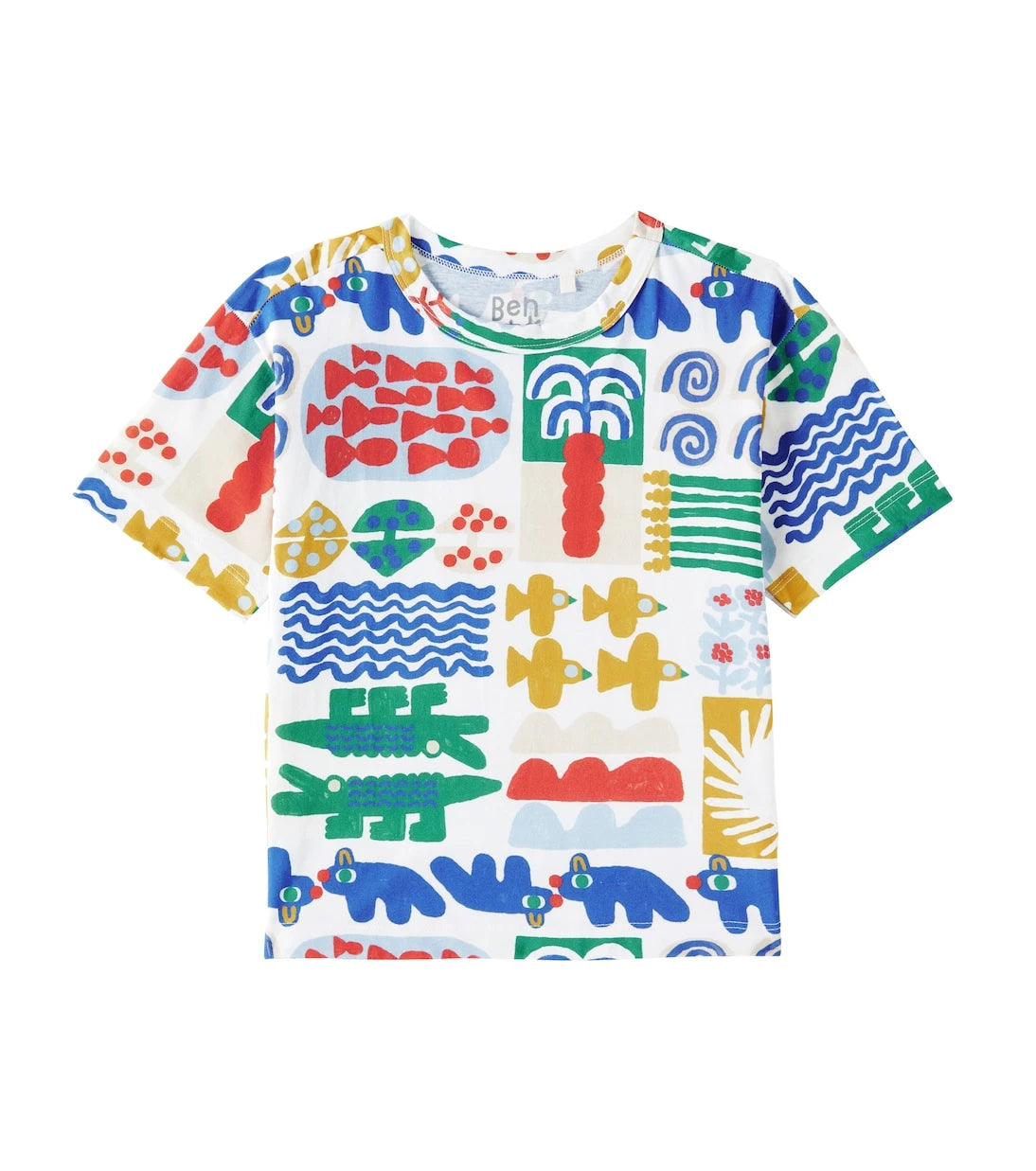 Fábula - Printed cotton T-shirt