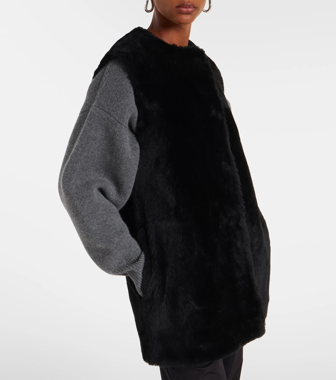 Toteme - Shearling vest