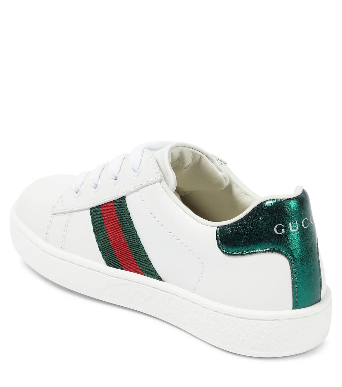 Gucci Kids - حذاء سنيكرز Ace الجلدي