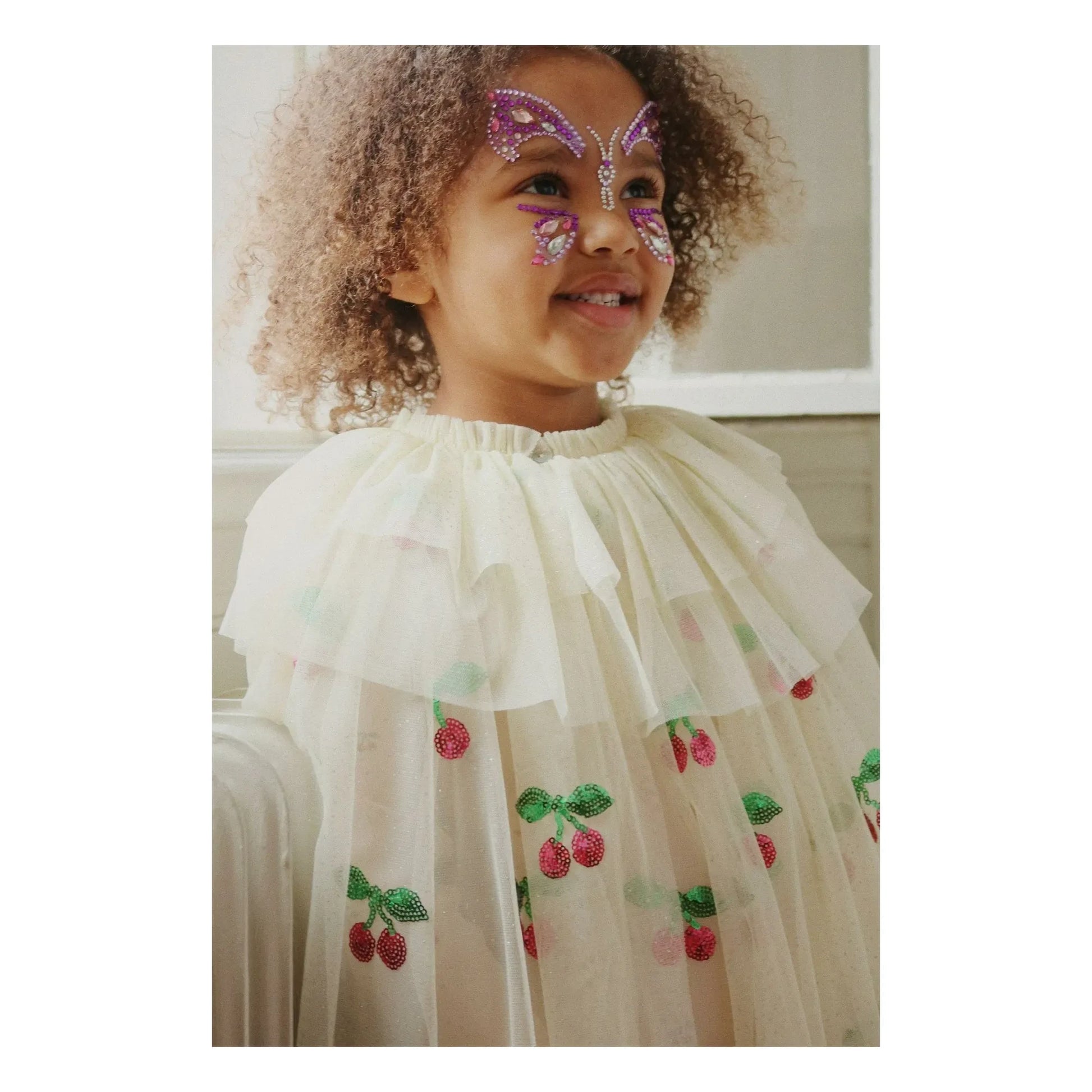 Konges Sløjd - Cherry cape and wand | White