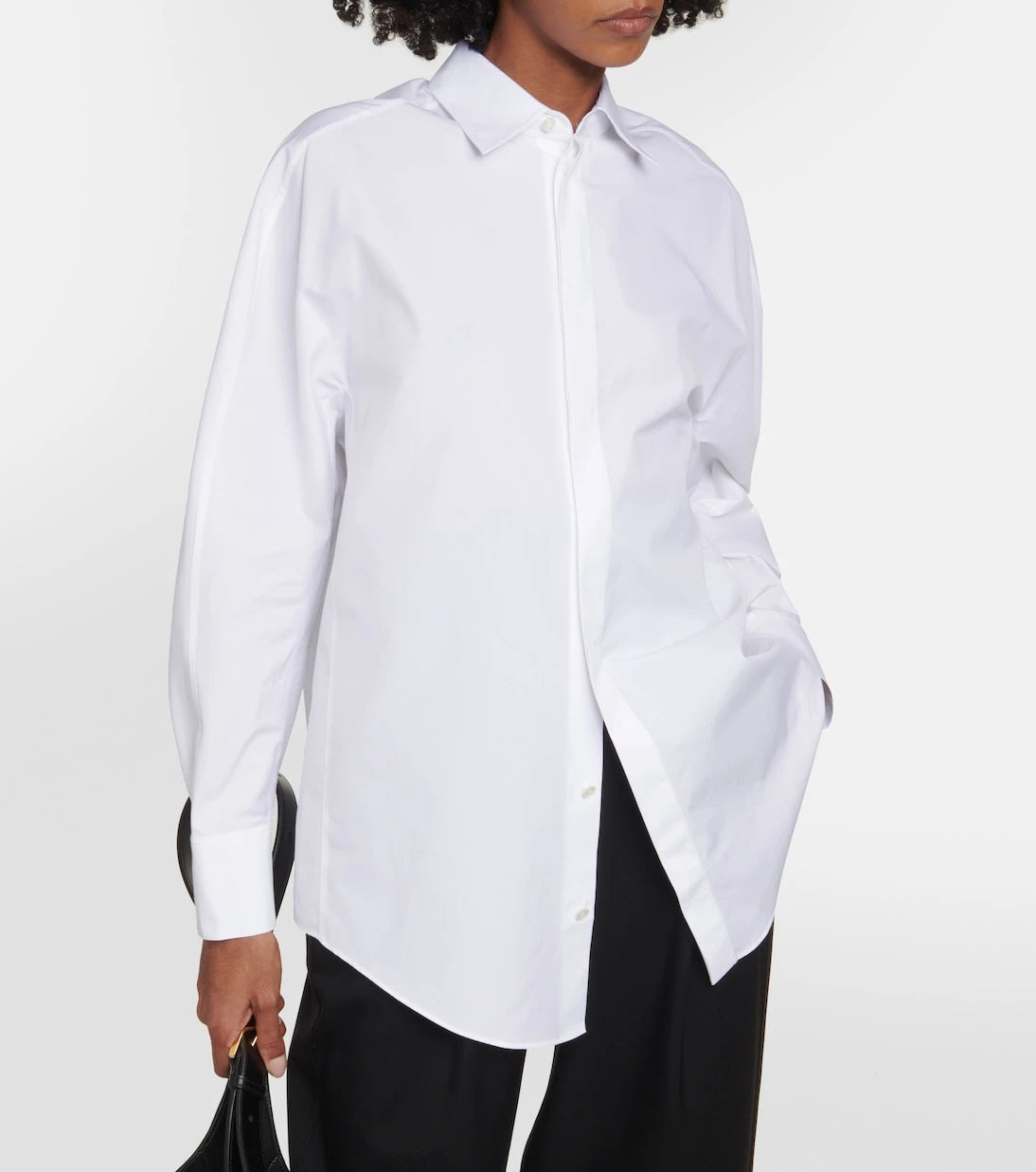Alaïa - Oversized cotton shirt