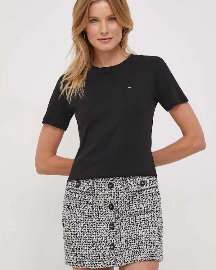 Tommy Hilfiger pamuklu kadın tişört
