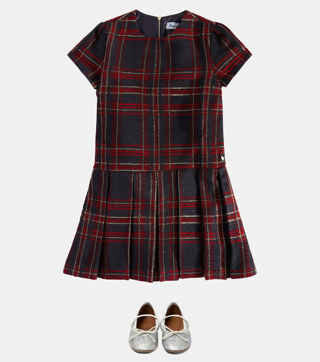 Tartine et Chocolat - Checked dress