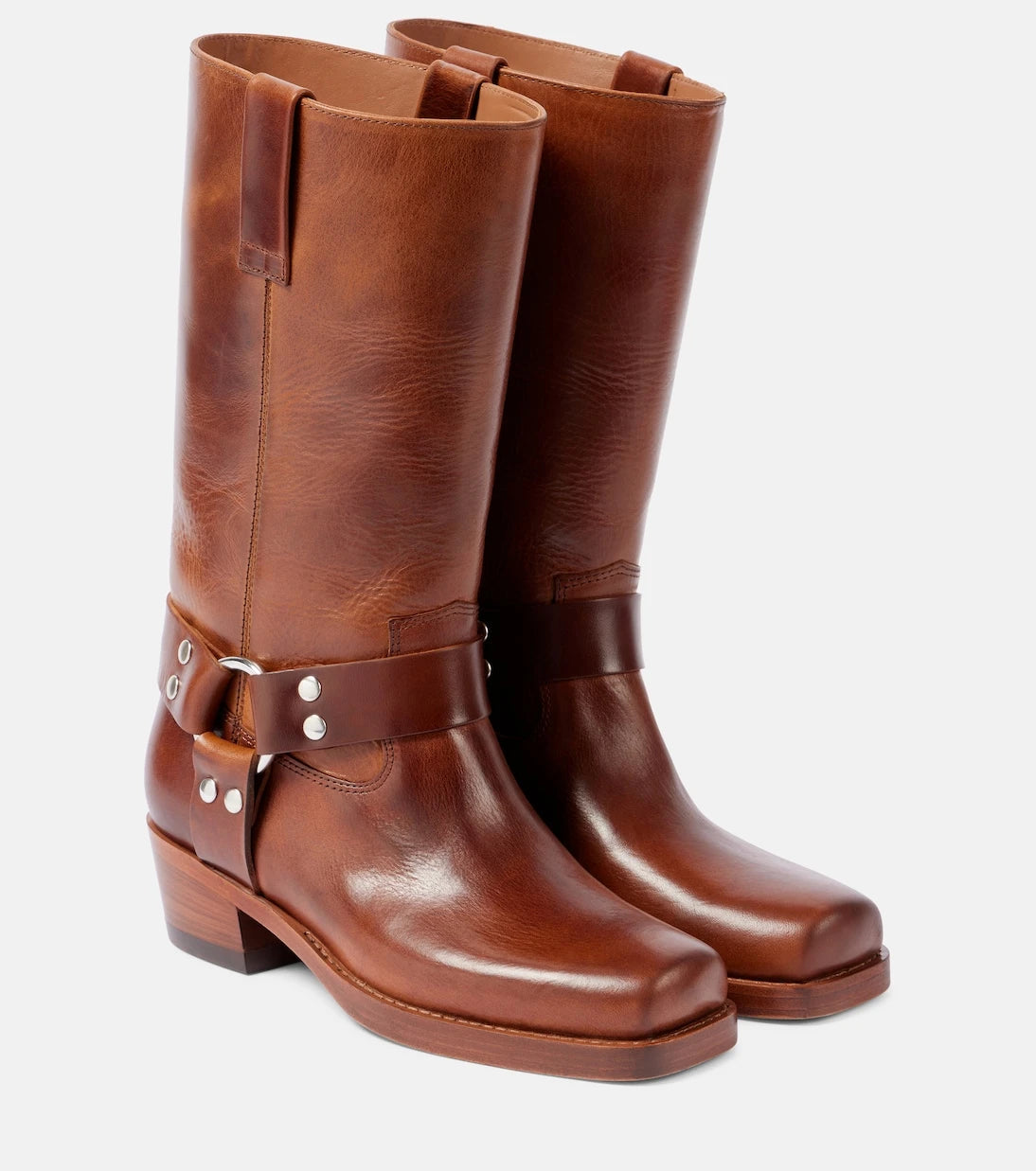 Paris Texas - Roxy 45 leather biker boots