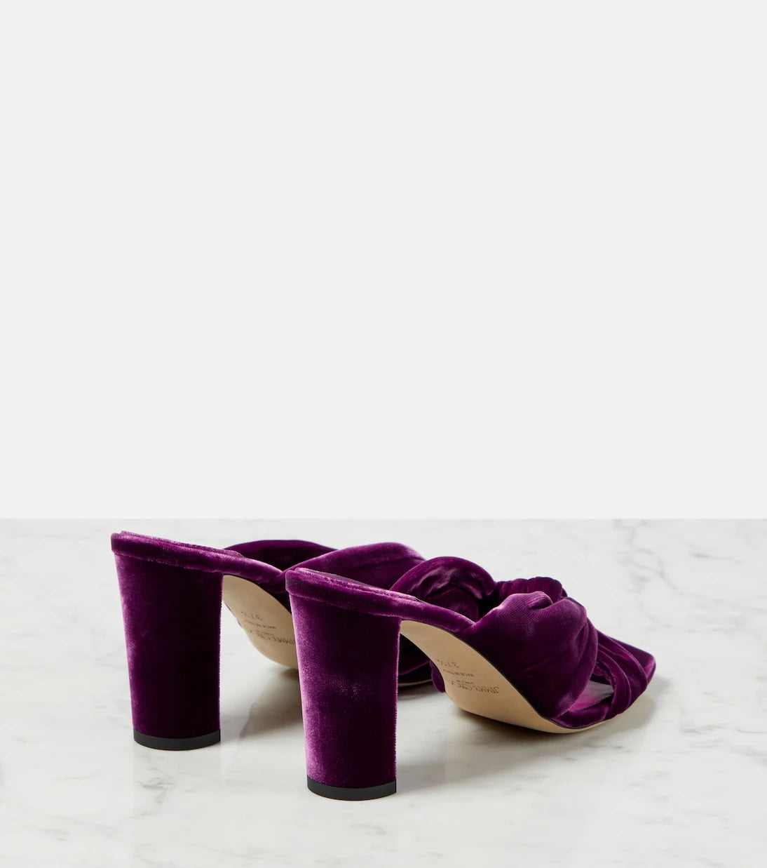 Jimmy Choo - Avenue 85 velvet mules