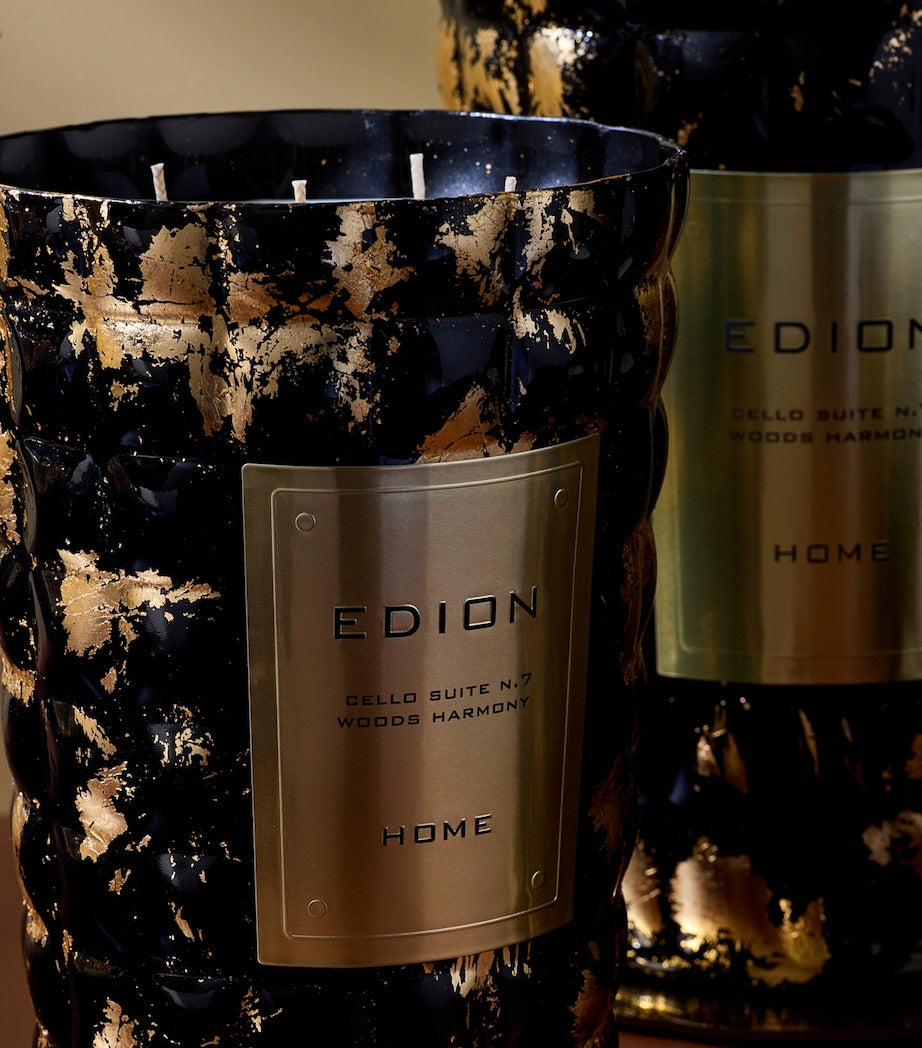 EDION Cello Suite No.7 Wood Harmony Candle (2.5kg)