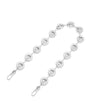 Silver Donut Chain Bag Strap