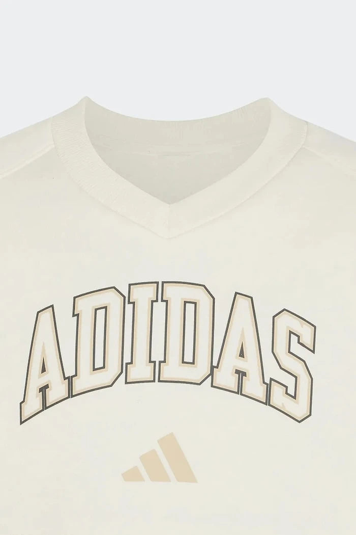 adidas çocuk pamuklu sweatshirt
