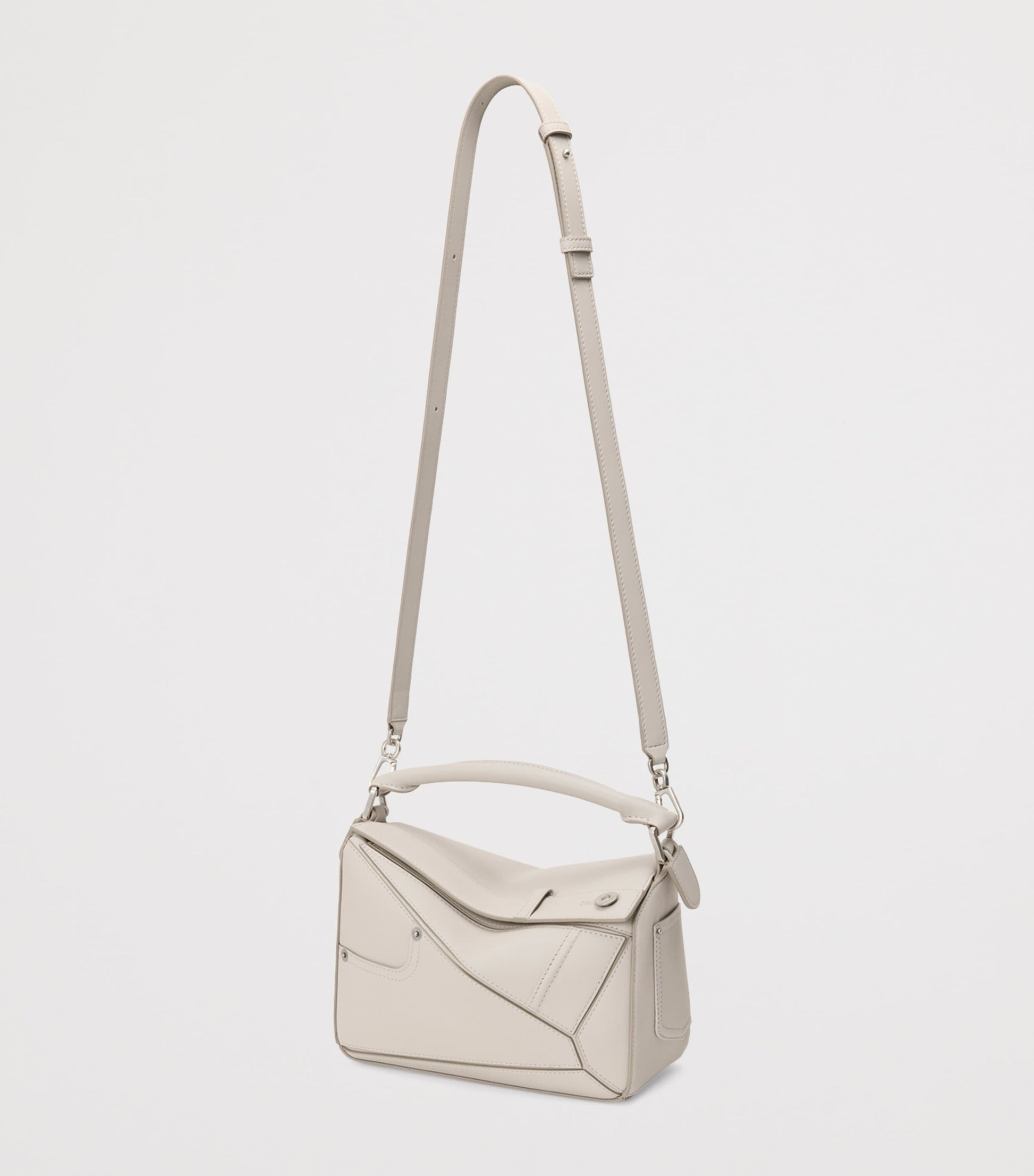 LOEWE Small Leather Puzzle Panta Top-Handle Bag