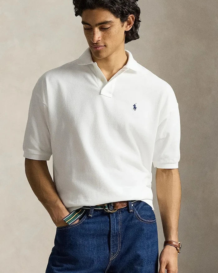 Polo Ralph Lauren Erkek Pamuklu Polo Yaka Tişört