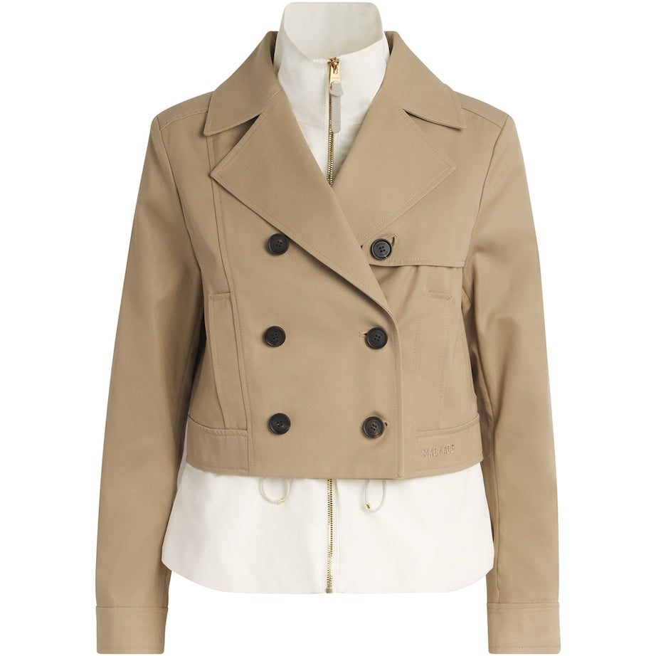 Brown Aline-Co Trench Jacket