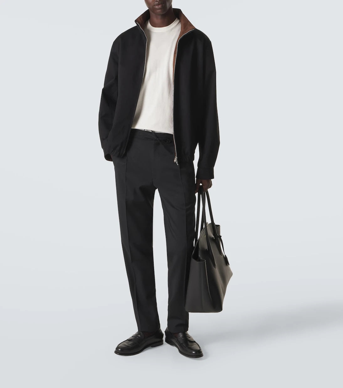 Lardini - Virgin wool tapered pants