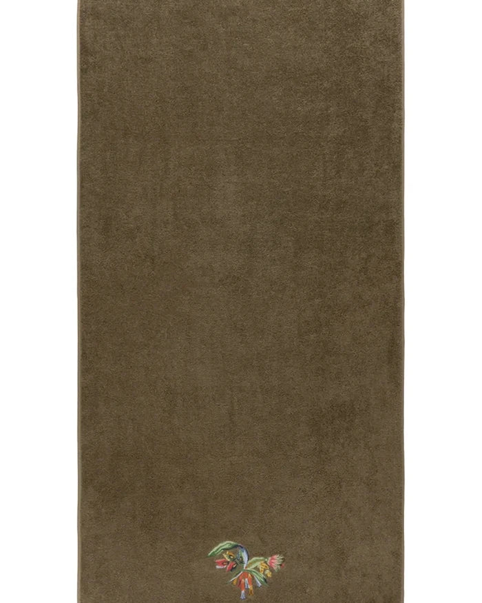 Средно голяма памучна кърпа Yves Delorme EZE 70 x 140 cm