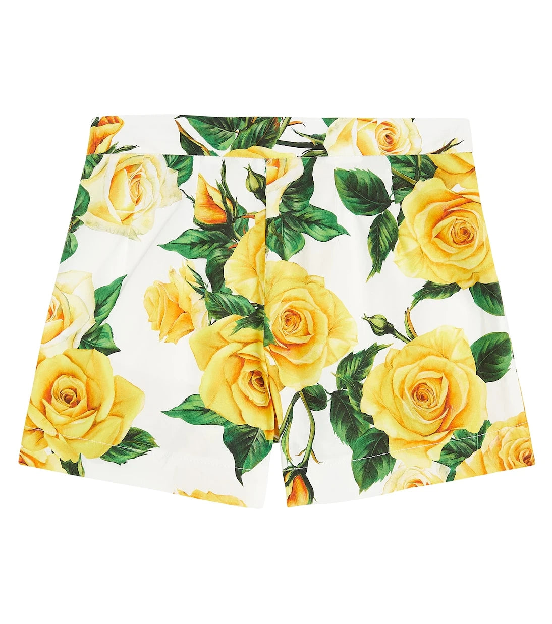 Dolce&Gabbana Kids - Floral cotton shorts