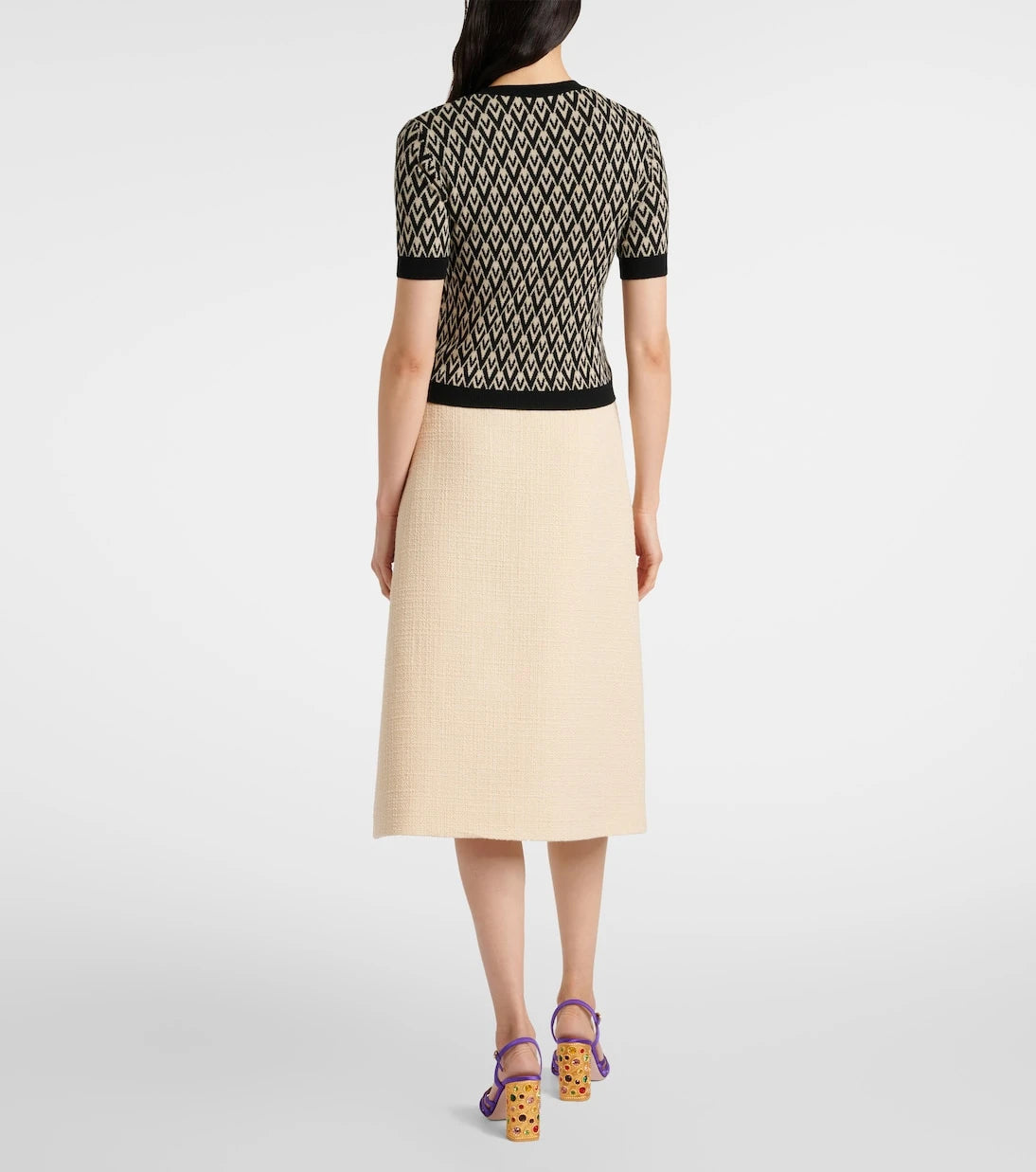 Valentino - Toute La V virgin wool sweater