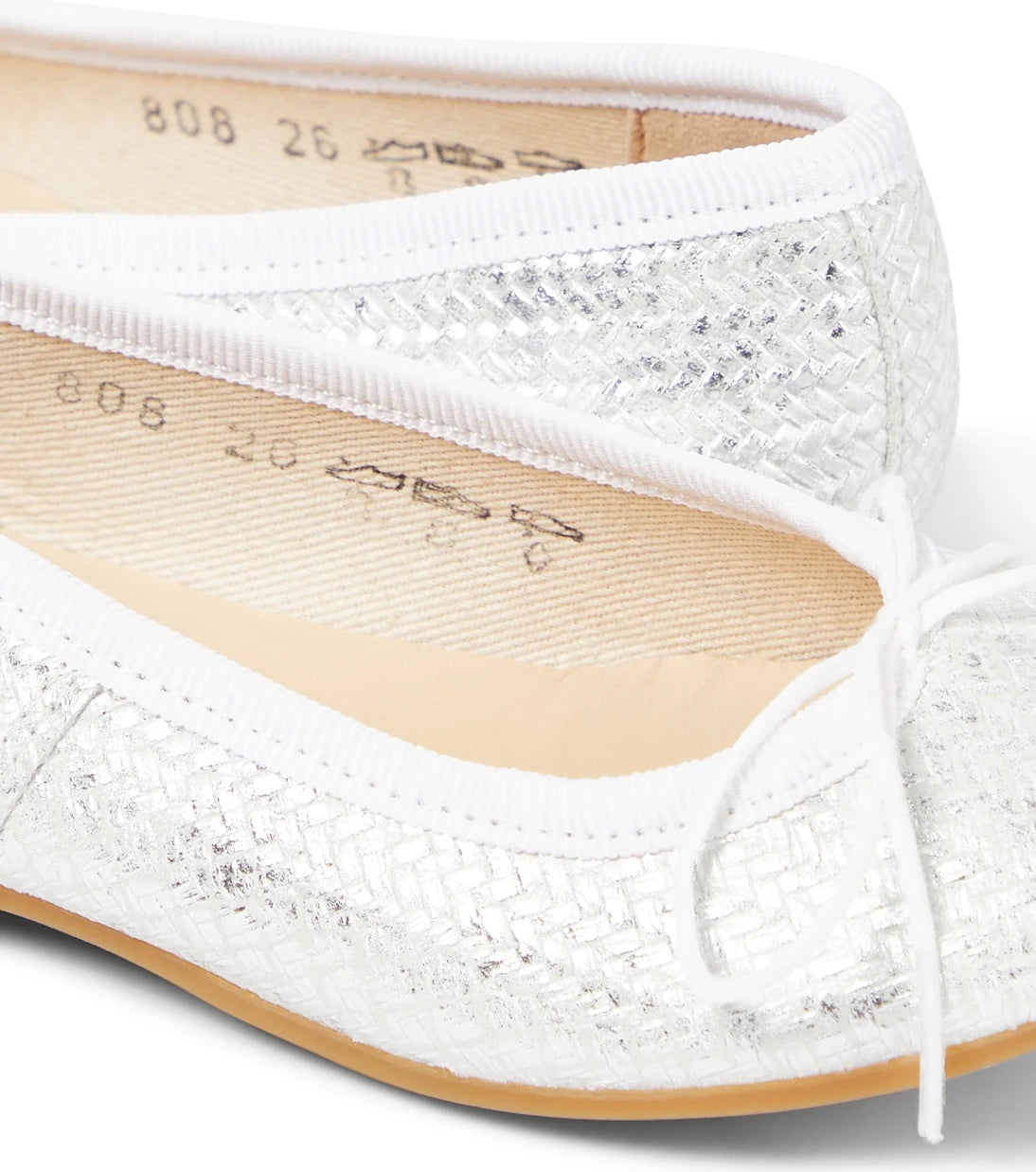 Pom d'Api - Dory metallic leather ballet flats