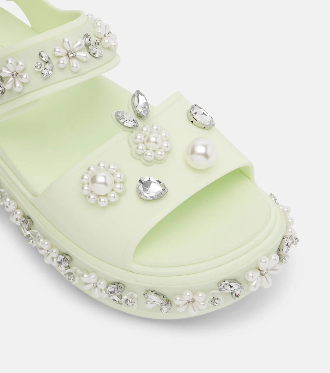 Simone Rocha - x Crocs embellished platform sandals