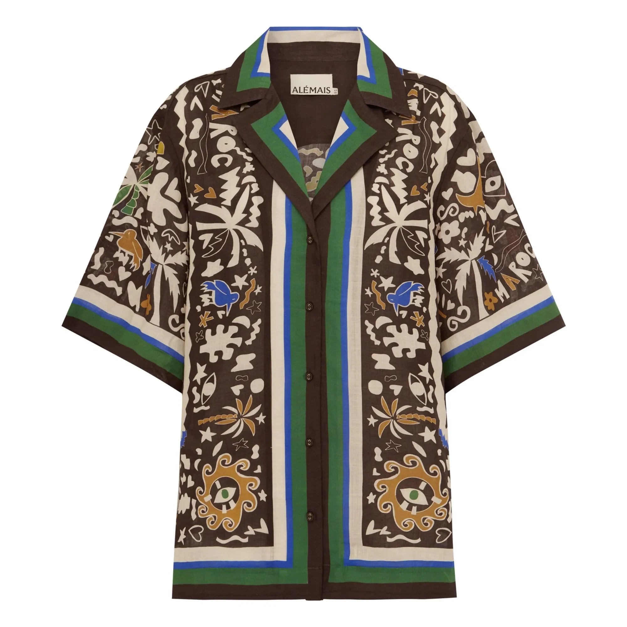 Alémais - Morocco shirt | Brown