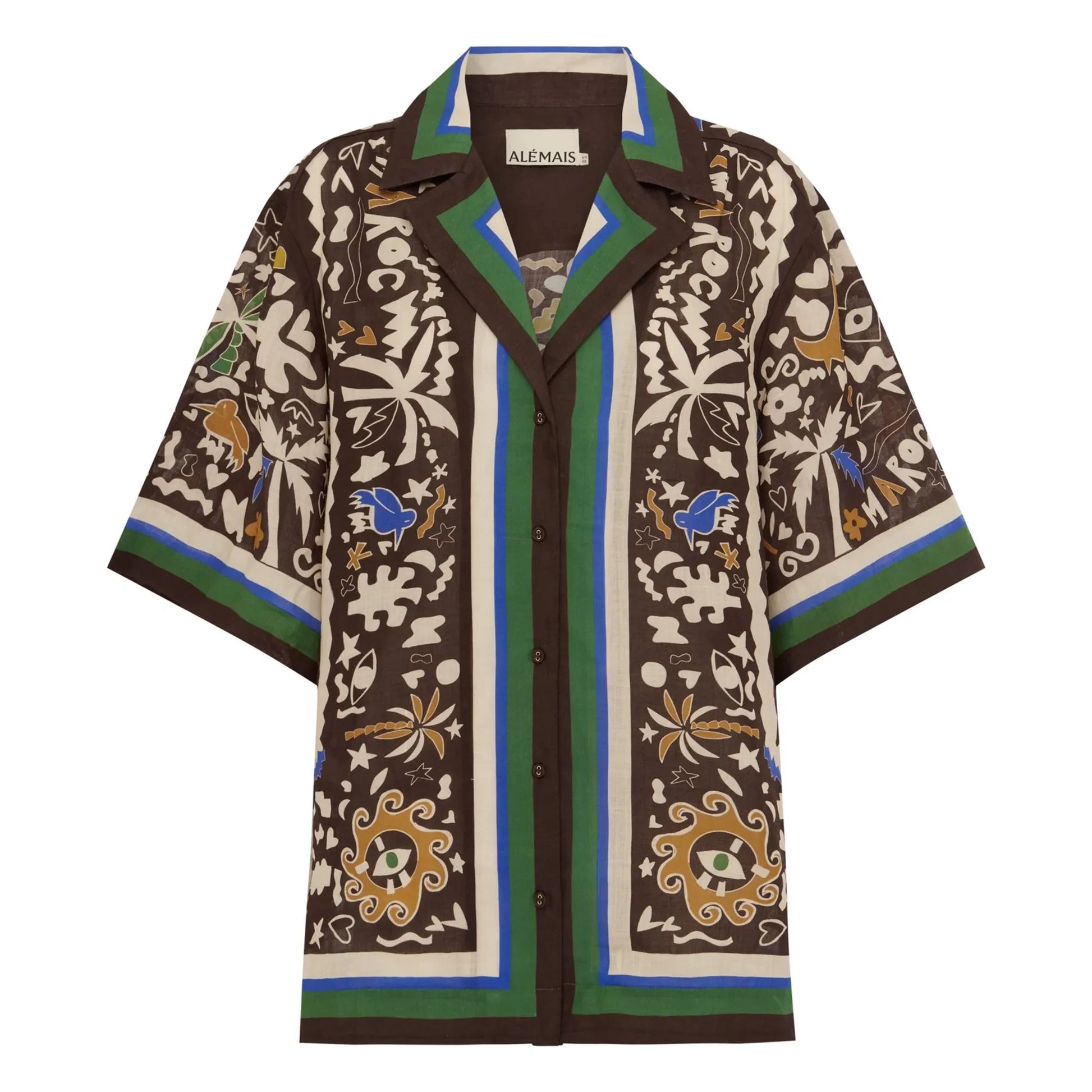 Alémais - Morocco shirt | Brown