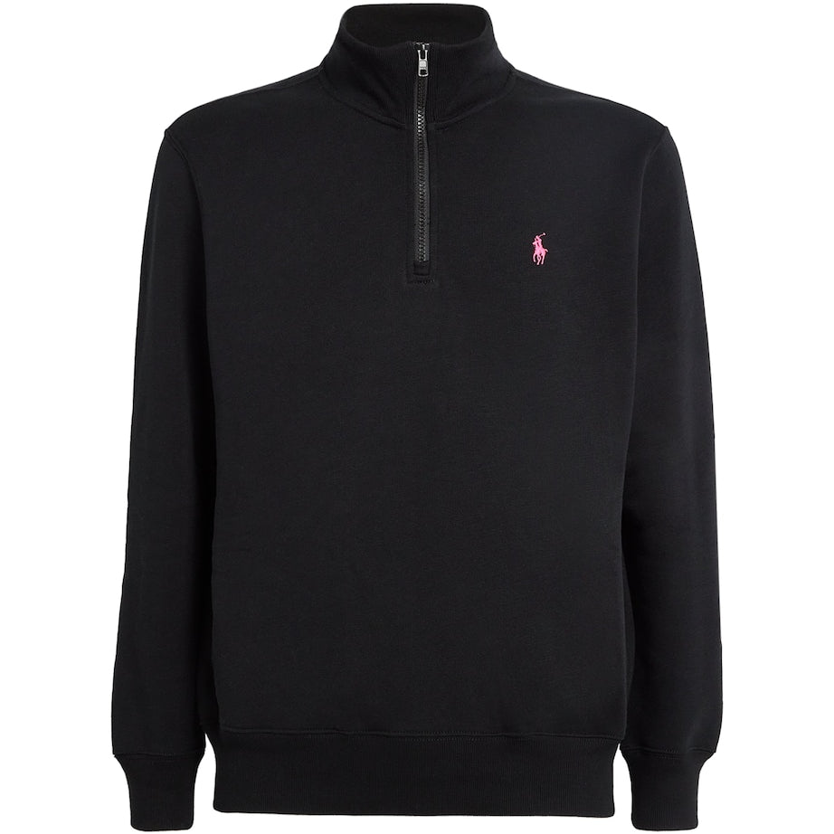 Cotton Quarter-Zip Sweatshirt