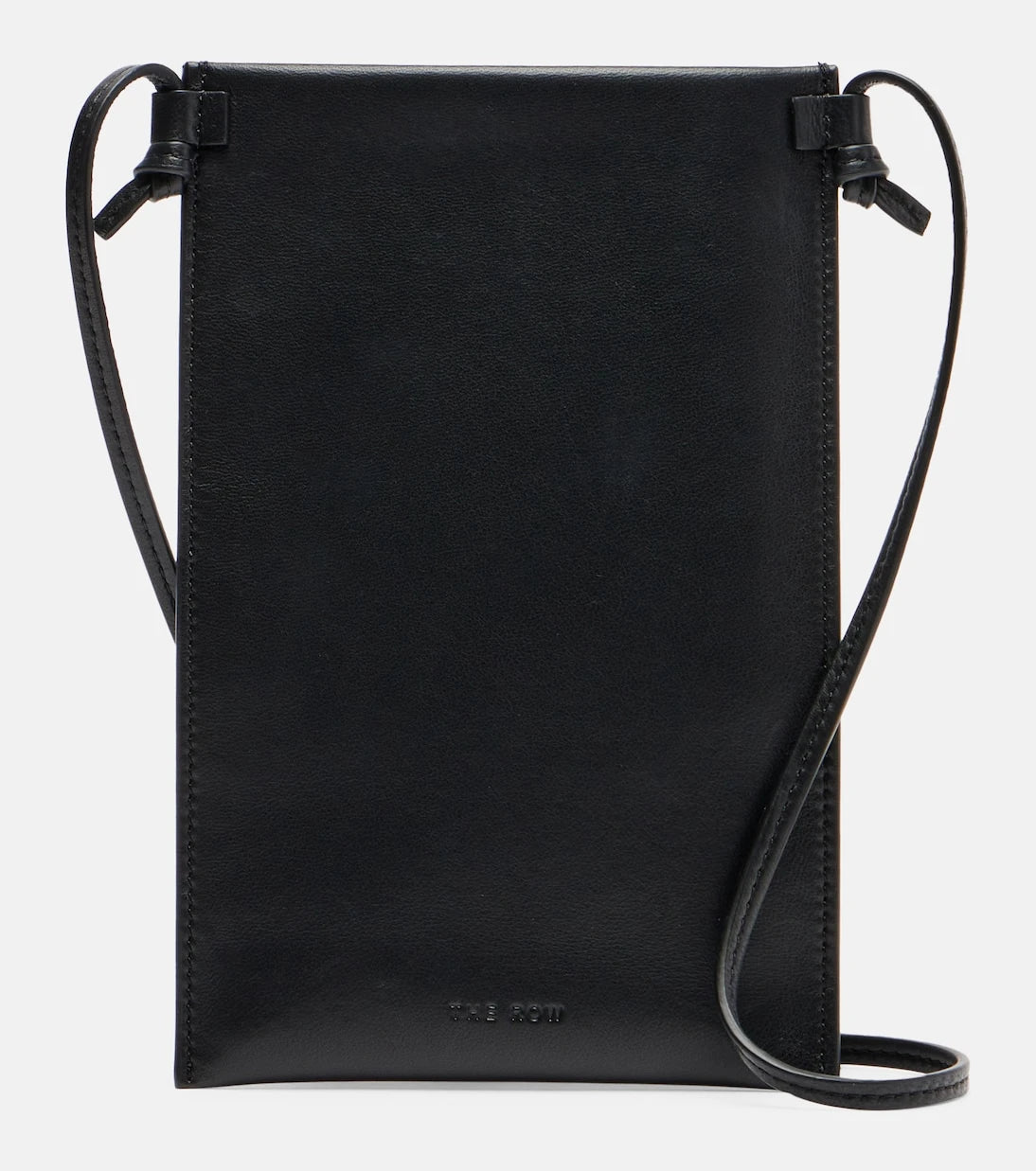 The Row - Camie leather pouch with strap