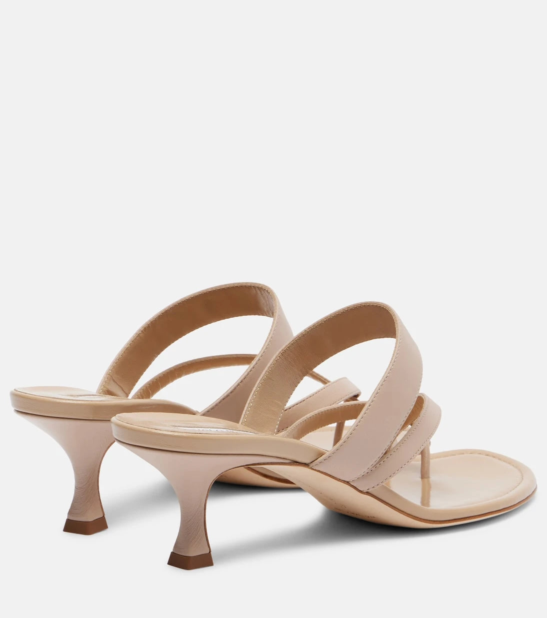 Manolo Blahnik - Susa 50 leather thong sandals