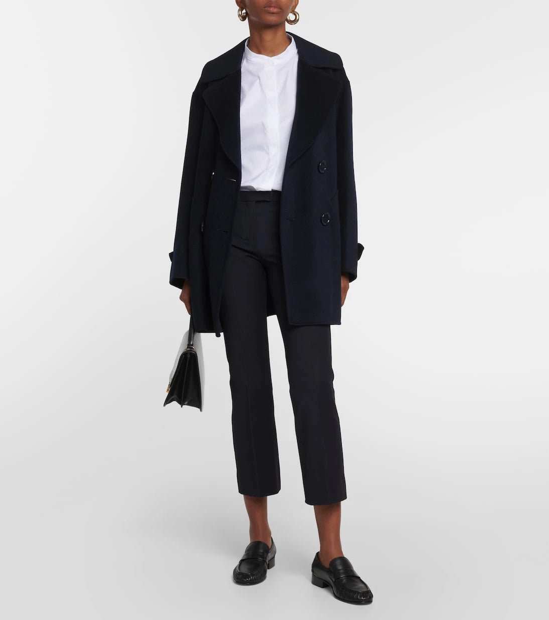 'S Max Mara - بنطال Umanita المصنوع من مزيج القطن