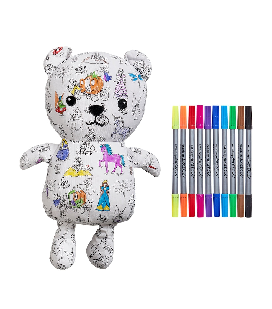 Colour-In Fairytale Artie Bear